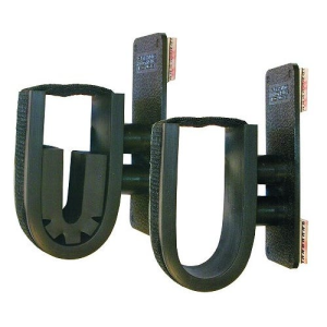 Rugged Gear 10030 Dual Lock Gun Rack Black Metal Universal
