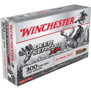 Winchester Ammo X300DS Deer Season XP  300 Win Mag 150 gr Extreme Point 20 Bx/ 10 Cs