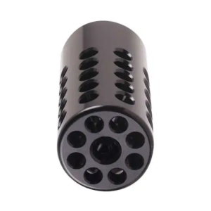 Tactical Solutions PLCMPMB Pac-Lite OD Compensator 22 LR, Ruger 22/45, Ruger Mark I, II, III, IV Matte Black Aluminum 1/2-28 tpi