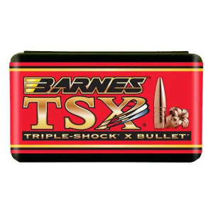 Barnes Bullets 30222 TSX 25 Caliber .257 100 GR TSX Boat Tail 50 Per Box