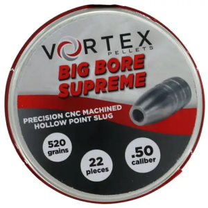 HATSAN VORTEX BIG BORE SUPREME .50 520GR HP 22 PER TIN