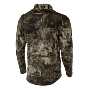 TRX LIGHTWEIGHT QUARTER ZIP VEIL CANYON GREY LARGE
