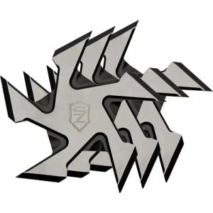 SZCO SIERRA ZULU 4 BUZZSAW THROWING STAR SET 3PACK W/SHTH