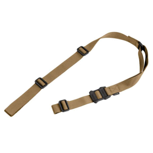 Magpul MAG513-COY MS1 Sling 1.25 W x 48- 60 L Adjustable Two-Point Coyote Nylon Webbing for Rifle