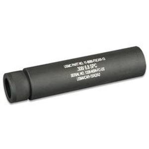 GUNTEC AR10 SLIP OVER FAKE SUPPRESSOR BLACK