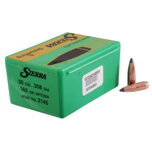Sierra 1912 GameKing 7mm .284 140 gr Hollow Point Boat Tail (HPBT) 100 Per Box