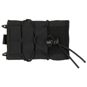 High Speed Gear 11TA00BK TACO MOLLE Rifle Single Magazine Pouch Black Nylon w/Polymer Divider