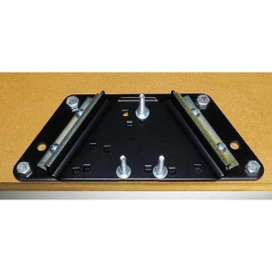 Lee 90251 Bench Plate Compatable w/Lee Presses Steel Black Powder Coat