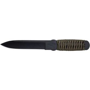 Cold Steel 80TFTC True Flight Thrower 6.75 Spear Point Plain Black 1055 Carbon Steel/ Paracord Wrap OD Handle Fixed