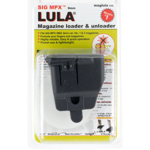 maglula LU19B Loader/Unloader 9mm Luger Sig MPX Polymer Black Finish