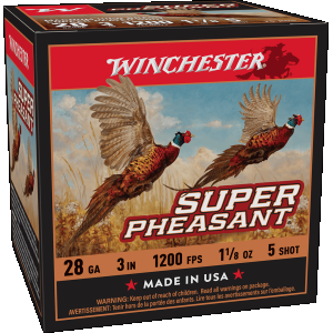 Winchester Ammo X283PH5 Super Pheasant 28 GA 3 1 1/8oz #5 25rds