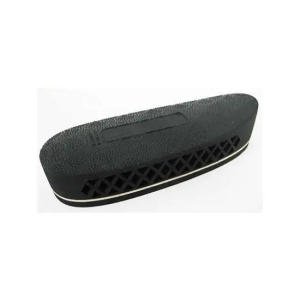 Pachmayr 00006 F325 Deluxe Field Recoil Pad Medium Black w/White Line Rubber