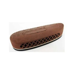 Pachmayr 00011 F325 Deluxe Field Recoil Pad Small Brown w/White Line Rubber