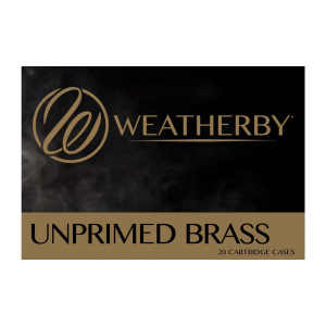 Weatherby BRASS653 6.5-300 Wthby Mag Rifle Brass 20 Per Box