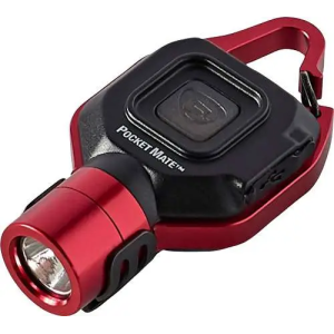 STREAMLIGHT POCKET MATE USB EDC LIGHT W/POCKET CLIP RED