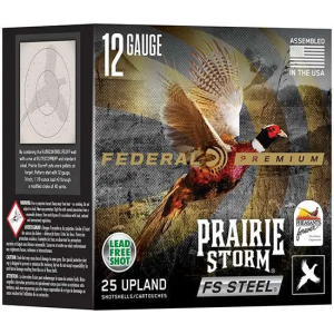 Federal PFSX143FS3 Prairie Storm 12 Gauge 3 1 1/8 oz 3 Shot 25 Bx/ 10 Cs