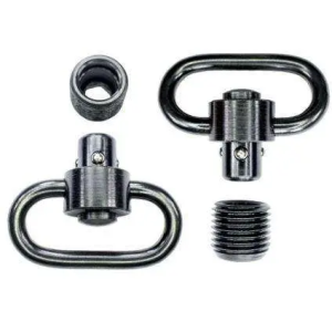 GROVTEC HD PUSH BUTTON SWIVEL SET BLACK 1 1/4 2 PACK