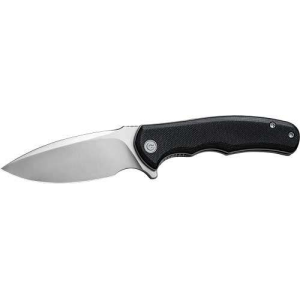 CIVIVI KNIFE MINI PRAXIS 2.98 BLACK G10/SATIN FINISH D2