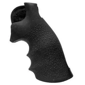S&W K or L Frame Square Butt Rubber Monogrip Black