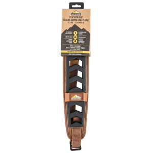 Butler Creek 190031 Featherlight Sling with Swivels 3 W x 22-36 L Adjustable Black w/Brown Panels Foam for Rifle