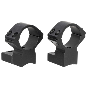 Talley 95X702 Scope Ring Set Extended For Rifle Winchester Model 70 High 1 Tube Black Aluminum