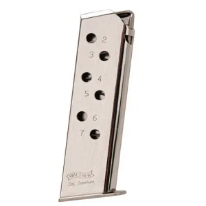 Walther Arms 2246011 PPK/S 380 ACP 7rd Nickel Steel Detachable