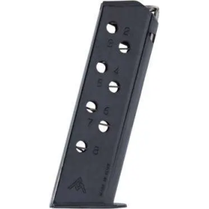32 ACP, 8 Round, Flat Butt Plate, Blue