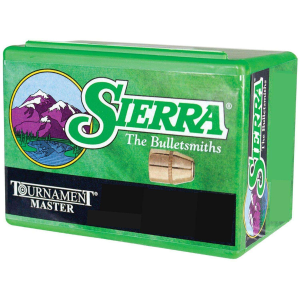 Sierra 8115 Tournament Master 9mm .355 115 gr Full Metal Jacket (FMJ) 100 Per Box