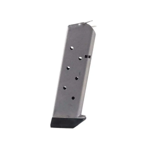 CMC Products 14141 1911 Classic 45 ACP 1911 Government 8rd Stainless Detachable With Base Pad