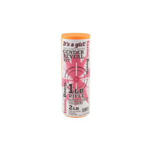 Sonic Boom Gender Reveal Kit Exploding Rifle Target - Girl