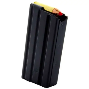 C Products Defense Inc 5X45041175CP DURAMAG Steel 450 Bushmaster AR-15 5rd Black Detachable
