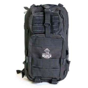 RUKX GEAR Tactical 1 Day 600D Polyester 18 x 11 x 11 Black