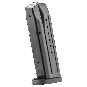 Smith & Wesson M&P Full-Size 15-Round 9mm Magazine, Black