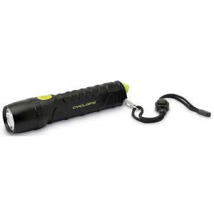 Cyclops CYCFL700GB LED Flashlight with Glass Breaker 800 Lumens Cree LED Polymer Black AA