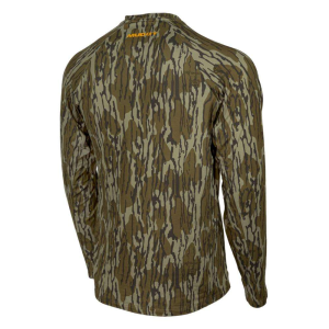 BASE LAYER CREW TOP MOSSY OAK BOTTOMLAND 2XL