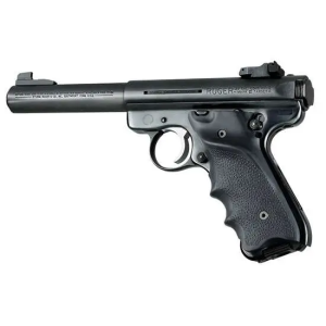 Ruger MK II / MK III Rubber grip w/Right Hand Thumb Rest Black