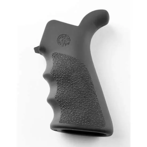 HOGUE GRIP AR15 BVRT FNGR GRV GREY