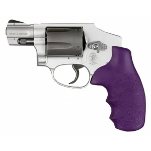 S&W J Frame Round Butt Rubber Monogrip Purple