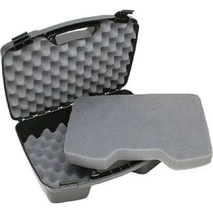 MTM 81140 Case-Gard Four Handgun Case up to 8 Barrel Textured Polypropylene Bla