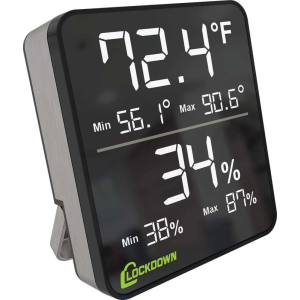 LOCKDOWN DIGITAL HYGROMETER