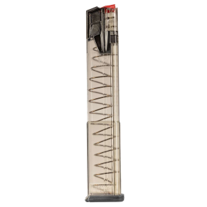 ETS MAGAZINE OMEGA GLOCK 17/19 9MM 32RD TRANS POLY 17/19/19X