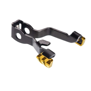 Tyrant CNC TDGSTOP5GOLD Extended Slide Release 9mm Glock Gen5 Gold 6061 Aluminum