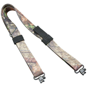 Butler Creek 180092 Quick Carry Sling with Uncle Mike's Locking Swivels 1.25 W x 27- 36 L Adjustable Mossy Oak Break-Up Nylon Webbing for Rifle