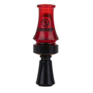 Cupped Comeback Quack Double Reed Red / Black Game Call