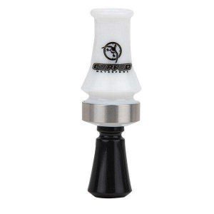 Cupped Comeback Quack Double Reed White / Black Game Call