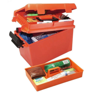 MTM SPORTSMEN'S PLUS UTILITY DRY BOX O-RING SEALED 15X8.8X9.4 ORANGE