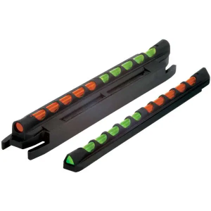 Hiviz TO300 Two-In-One Front Sight Shotgun w/Vent Rib Green/Orange Litepipes Black