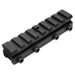 Truglo TG8953B 1-Piece Base For Weaver-Style Bases Black Finish