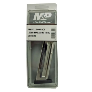 Smith & Wesson 3000898 M&P  22 LR Compact 10rd Silver Detachable