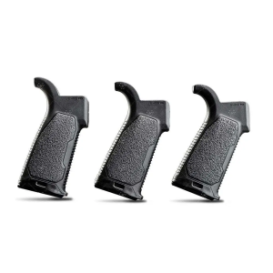 Strike AR-OMPG-15-FDE AR Enhanced Pistol Grip 15 Degrees AR Platform Flat Dark Earth Rubber